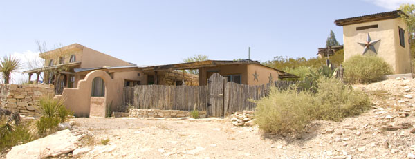 Exterior of the Candelilla House.